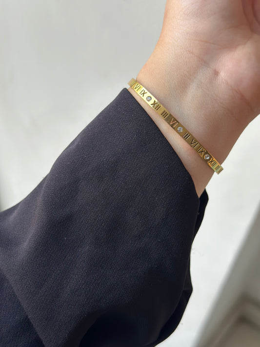 Roman Number Bracelet