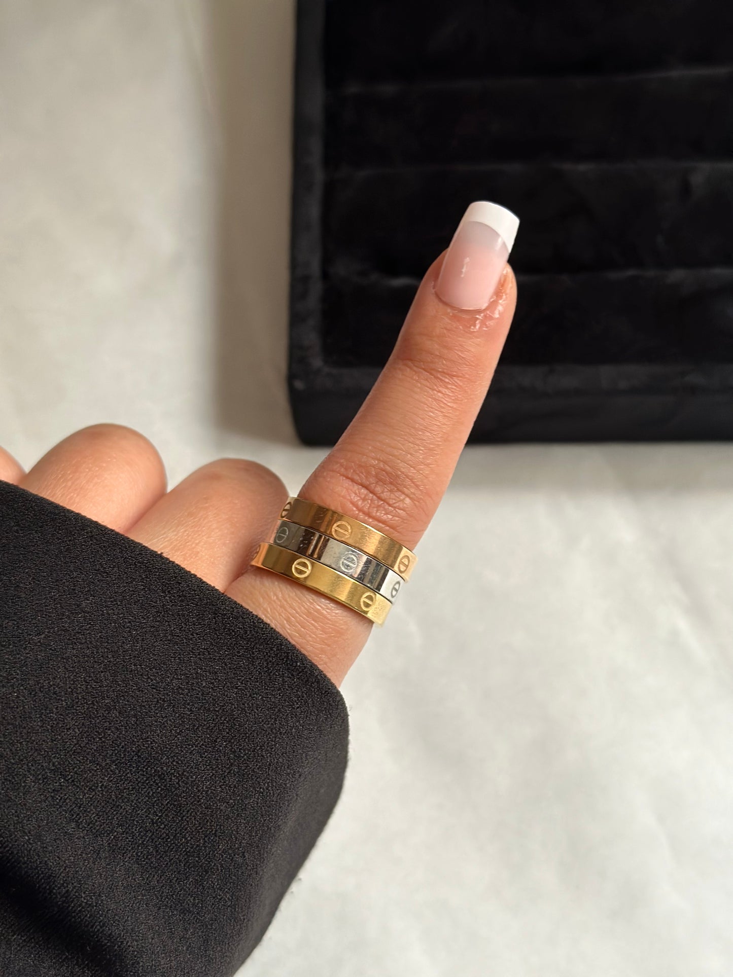 Trible cartier Rings