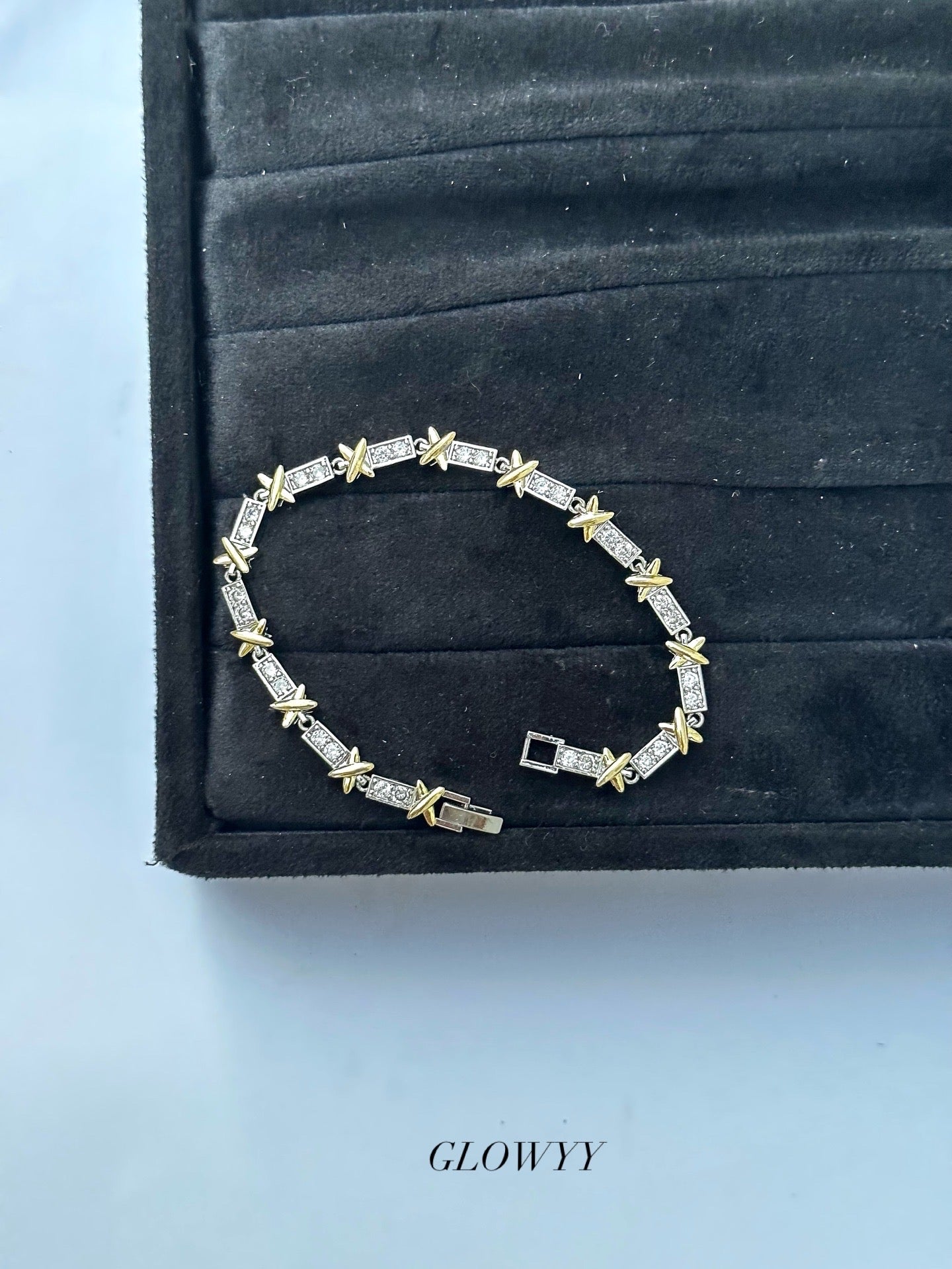Pulsera Silver X Gold Bracelet