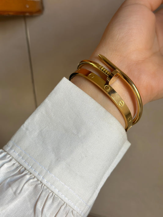 Gold Cartier Duo