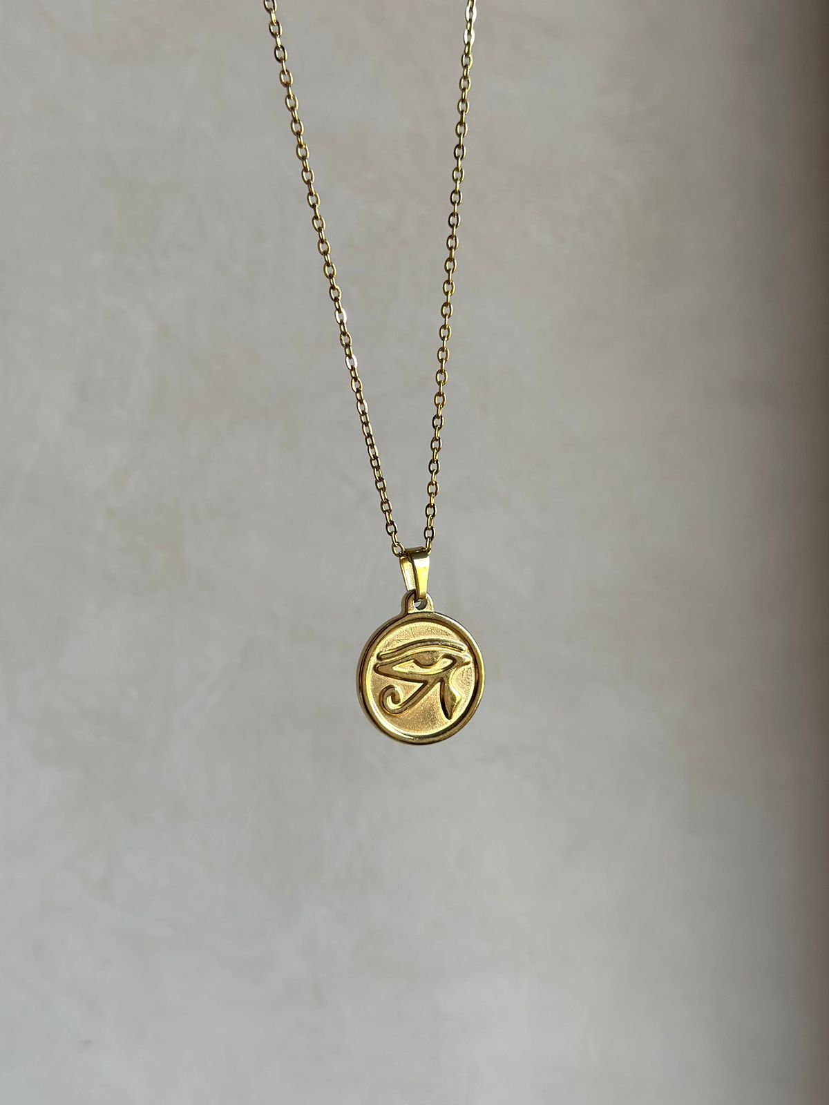 Eye Of Hours Circle Necklace