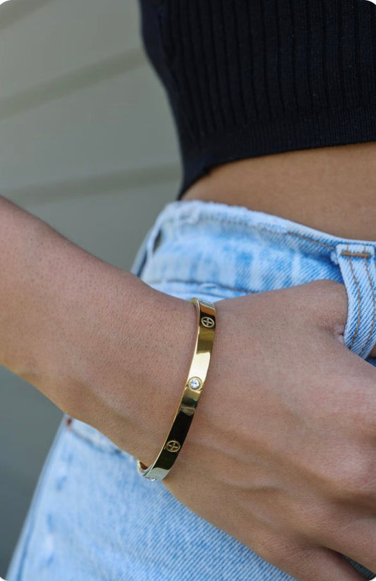 Gold Cartier Love Bracelet