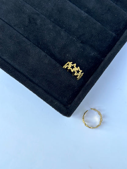Gold Stars Ring