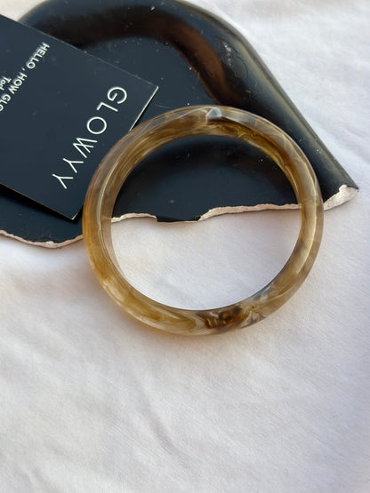 Acrylic Brownie Bangle Set