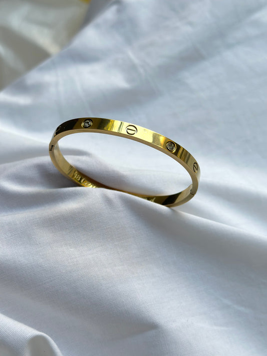 Gold Cartier Love Bracelet