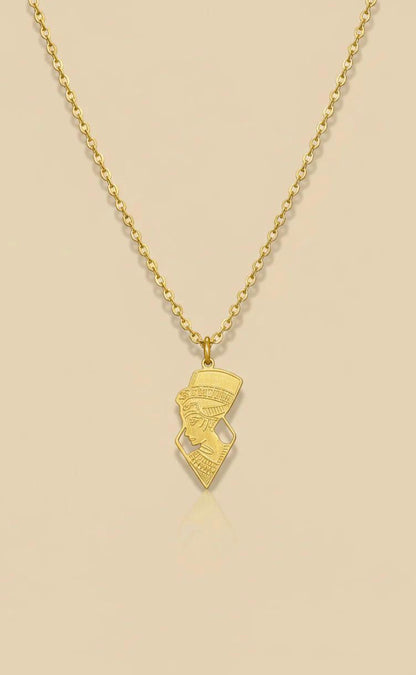 Nefrtiti Golden Necklace