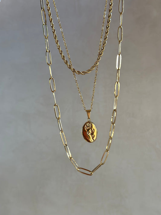 Flower set chains( separated)