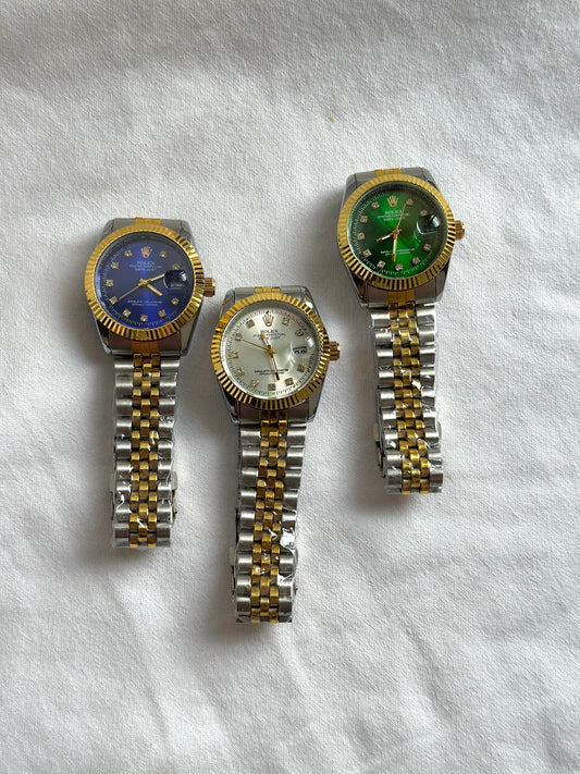 Rolex colored watches
