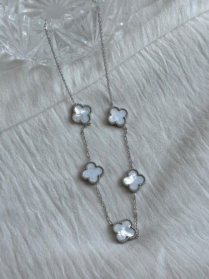 Silver Vancleef Necklace