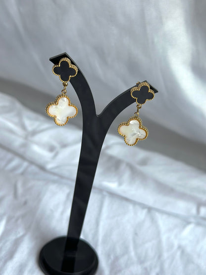 Double Vancleef Earrings