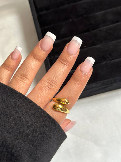 Water Drop Gold Ring