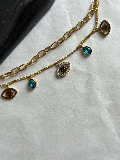 Eye charms Bracelet