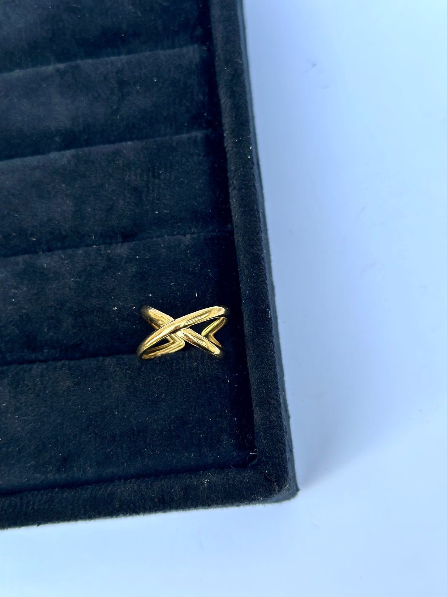 Cross Gold Ring