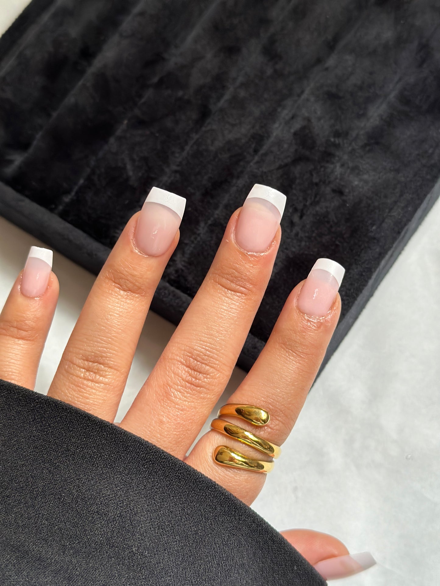 Triple Waterdrop Ring