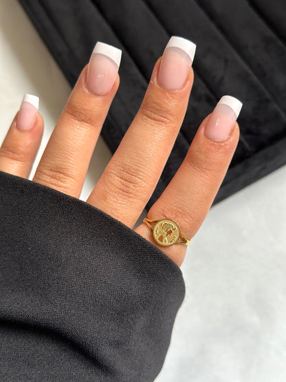 Coin Gold Ring