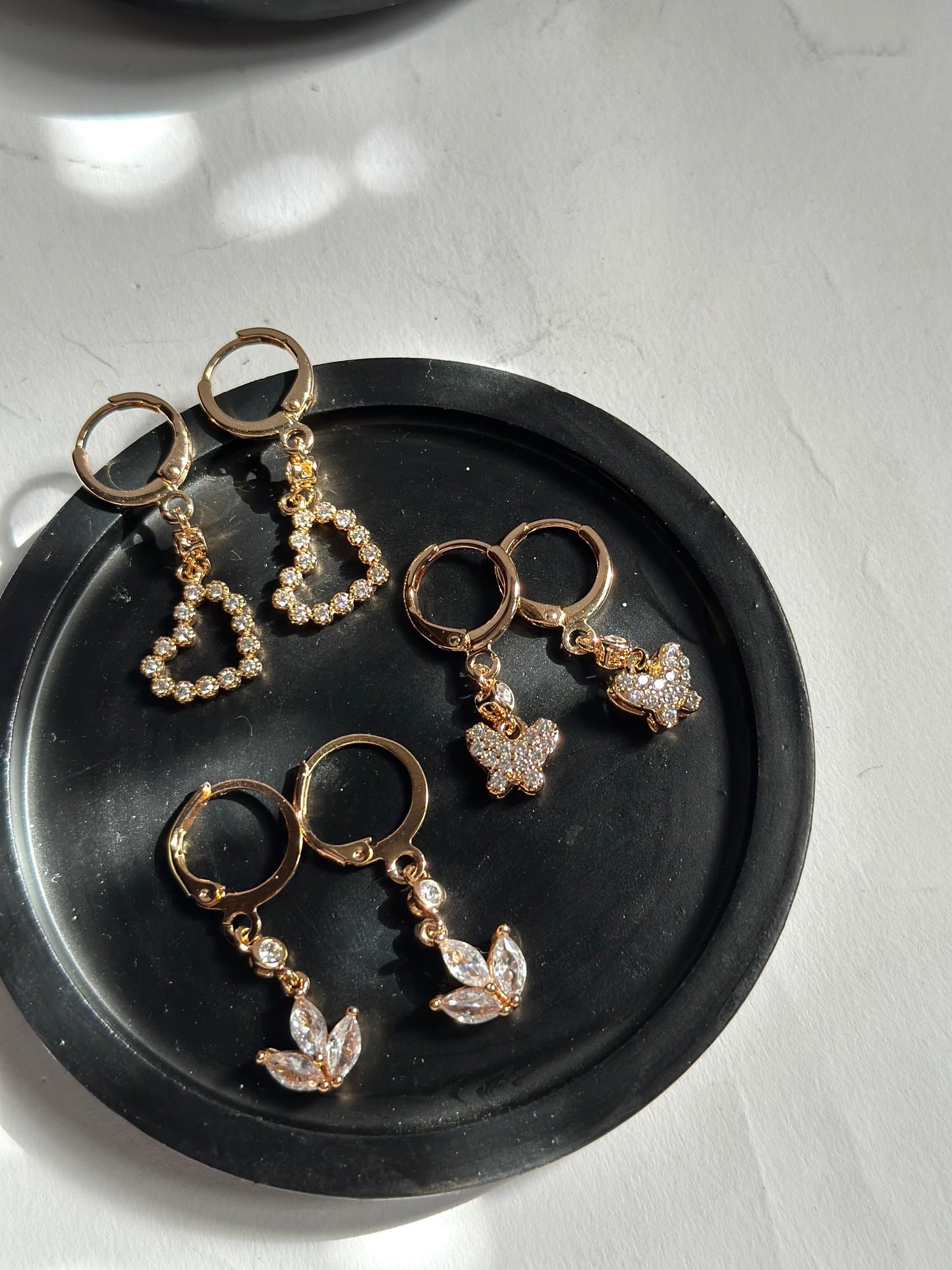 Sparkling Earring Set