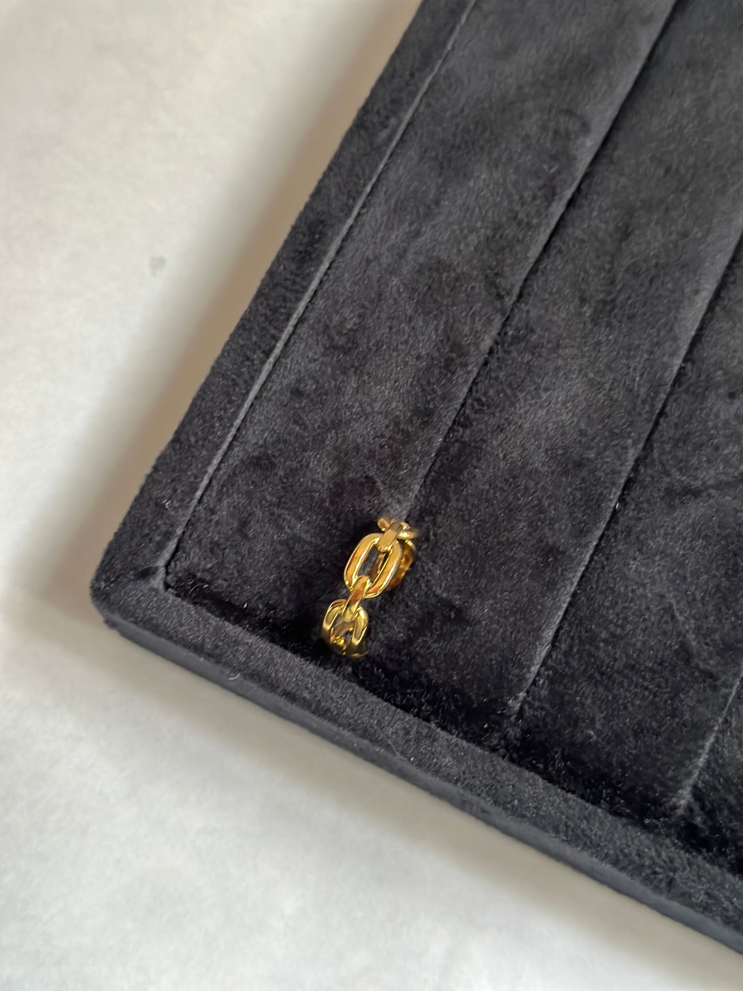 Link Chain Gold Ring