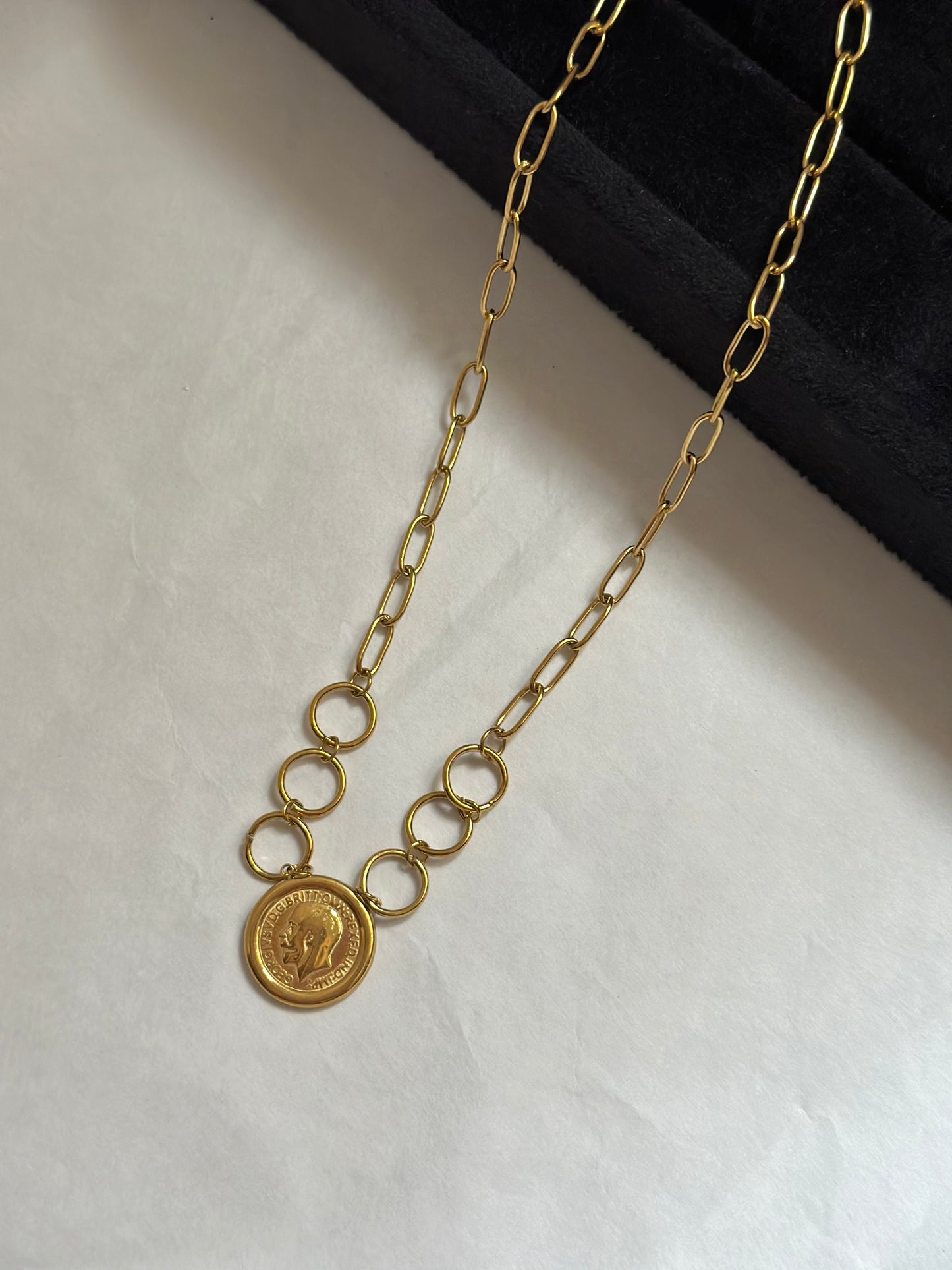 Circles Coin Necklace