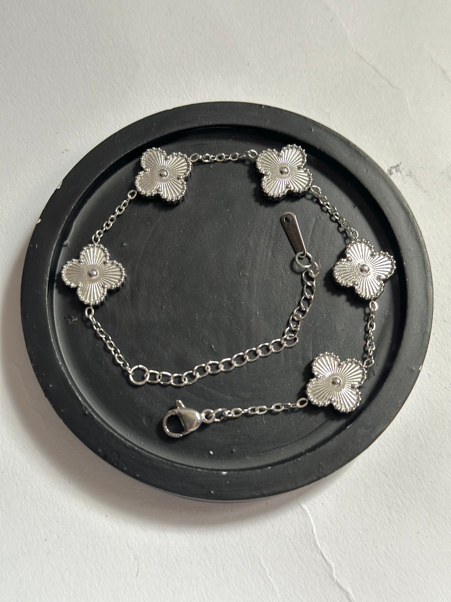 Silver Vancleef Bracelets