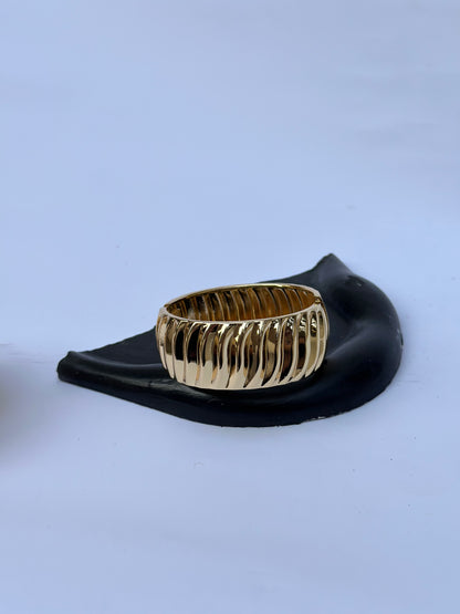 Chunky Gold Bangles