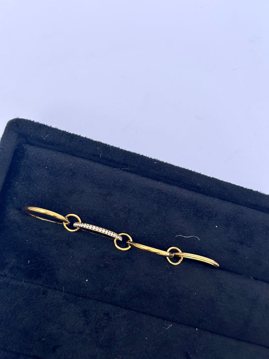 Four sparkling stack Ring