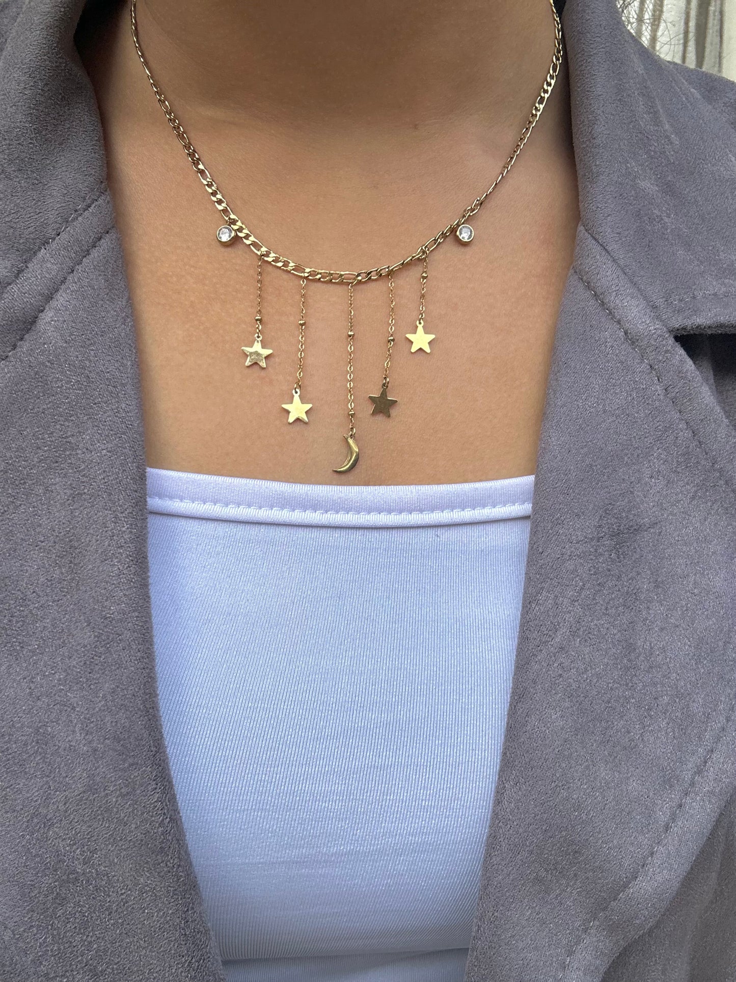 Stars Droppin Necklace
