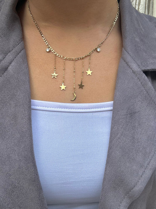 Stars Droppin Necklace