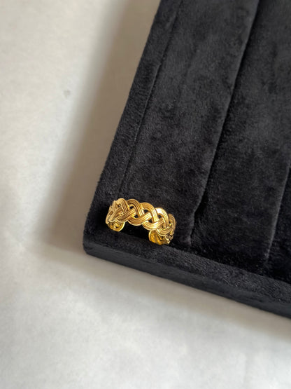 Braided Gold Ring