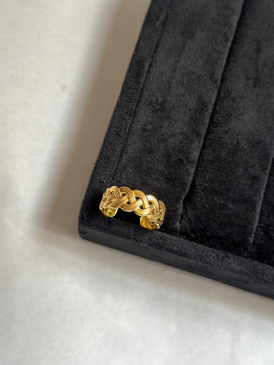 Braided Gold Ring