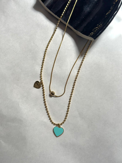 Tiffany & Co. Two layers necklaces