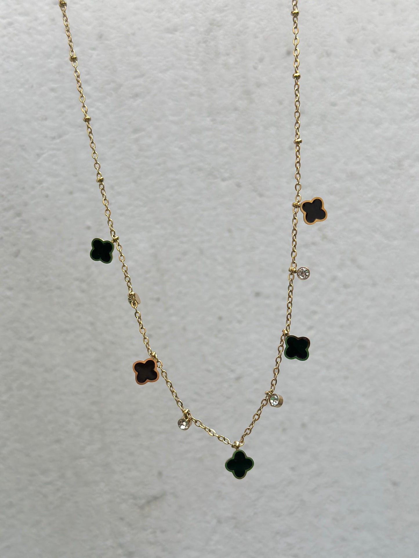 Milsia Black Charms Necklace