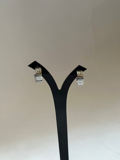 Silver cartier earrings