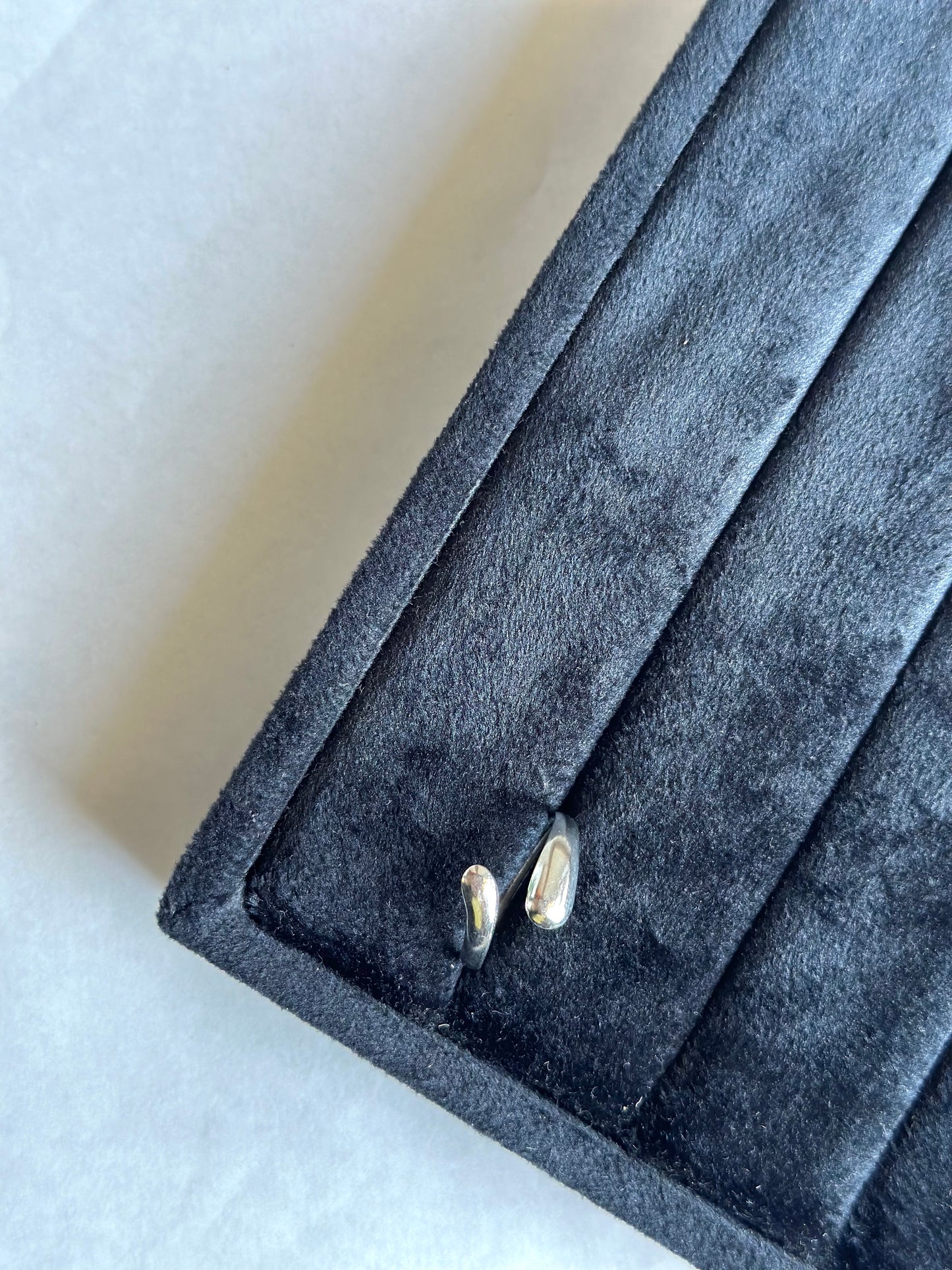 Water Drop Silver Ring