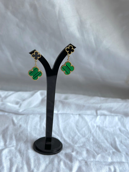 Double Vancleef Earrings