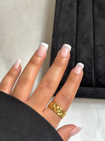 Braided Gold Ring