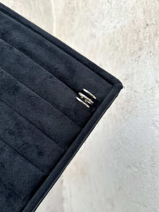 Tonal Silver Ring