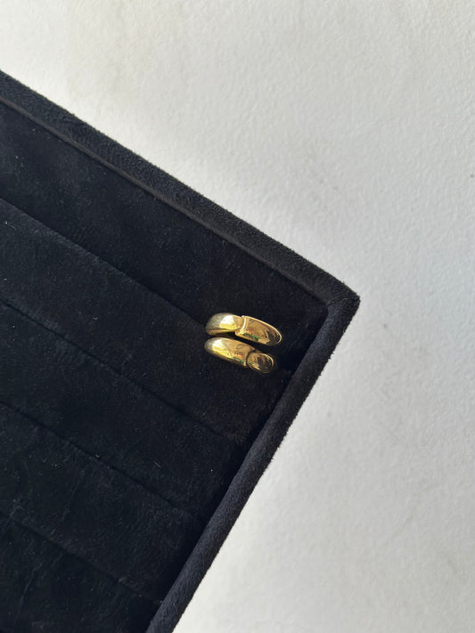 Herrigbone Chunky Ring