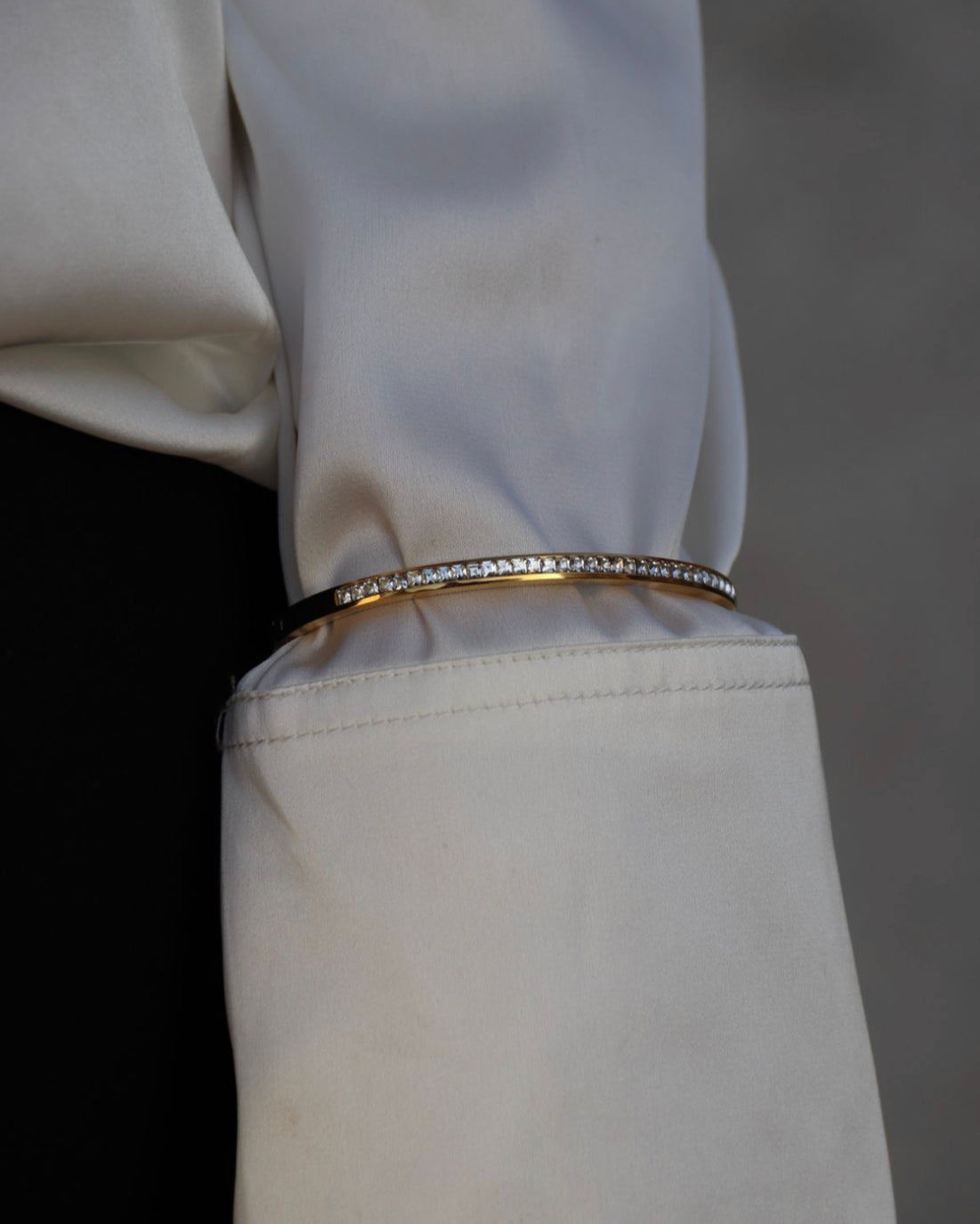 Zircon Decor Bracelet